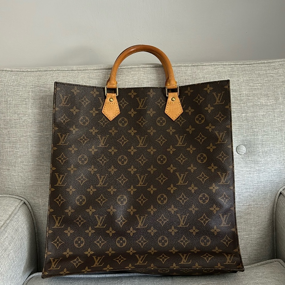 Lv sac plat monogram tote
